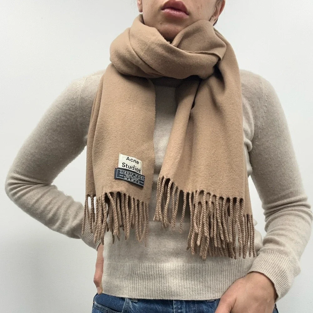 Acne Studios Virgin Wool Scarf - Picture 3 of 7